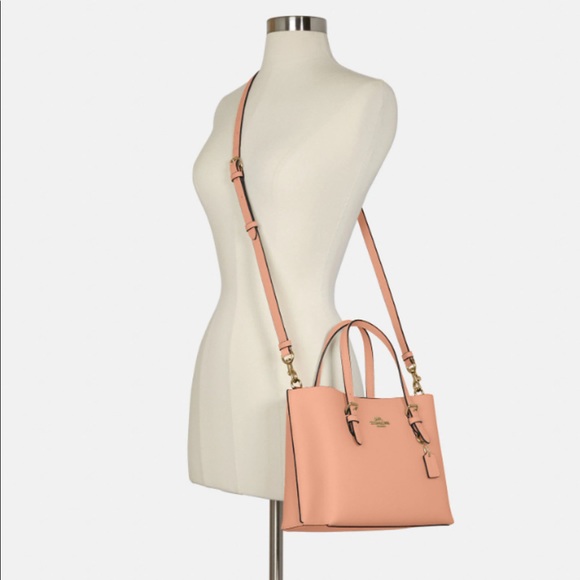 Coach Handbags - NWT Coach Blush Mollie Tote 25 Satchel Crossbody Bag
